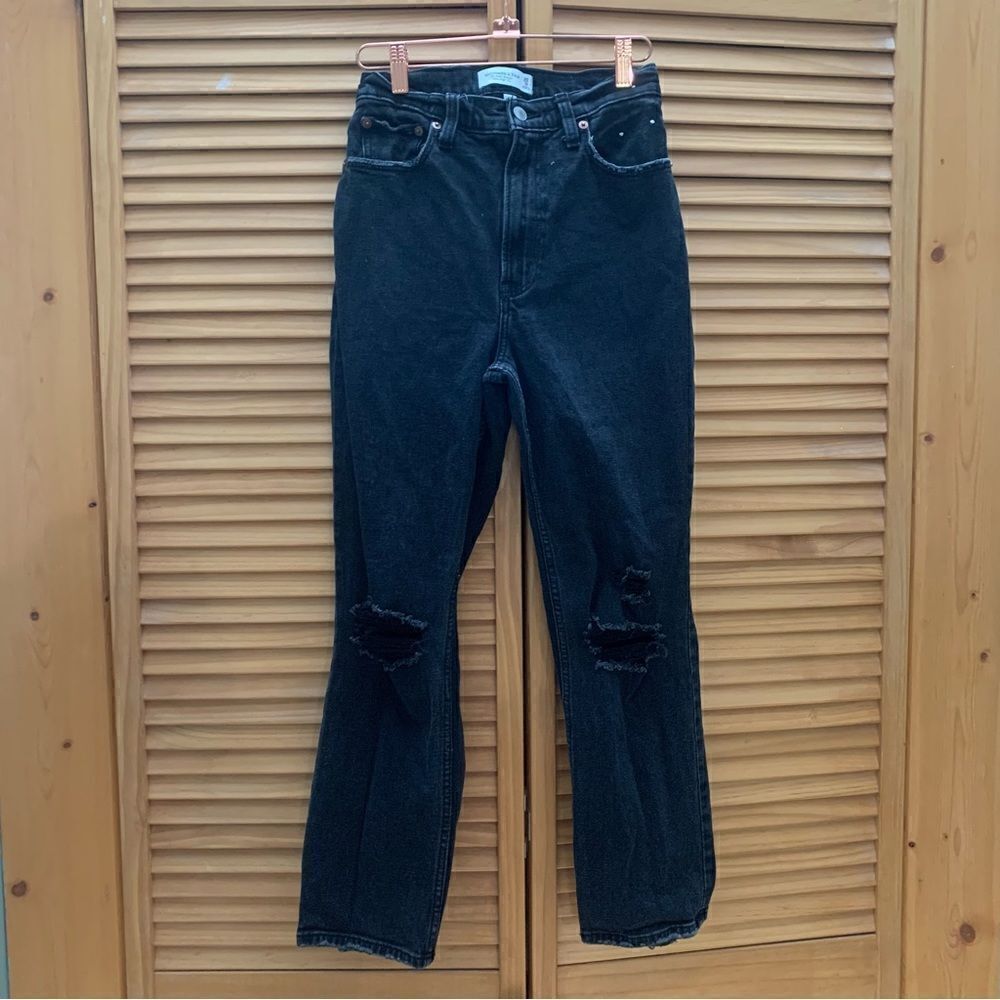 Abercrombie & Fitch Ankle Straight High Rise Size 0